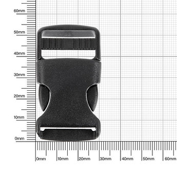 Фастекс 25 мм черный (A 2501)