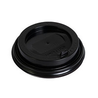 Д63мм, Крышка черная с питейником, к стакану 100/110мл (90/4320)