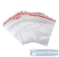 Пакет Zip-Lock 100х180 мм прозр., ПВД, 100 шт/упак 75 упак/кор