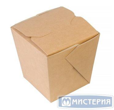 Коробка для лапши 460 мл, 90х70х90 мм OSQ Noodles M, крафт, карт., 40 шт/упак 480 шт/кор - фото 1 - id-p208994841