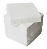 Салфетки бумажные VETA DOUBLE WHITE ECO неокрашенные 200шт/упак 12упак/кор