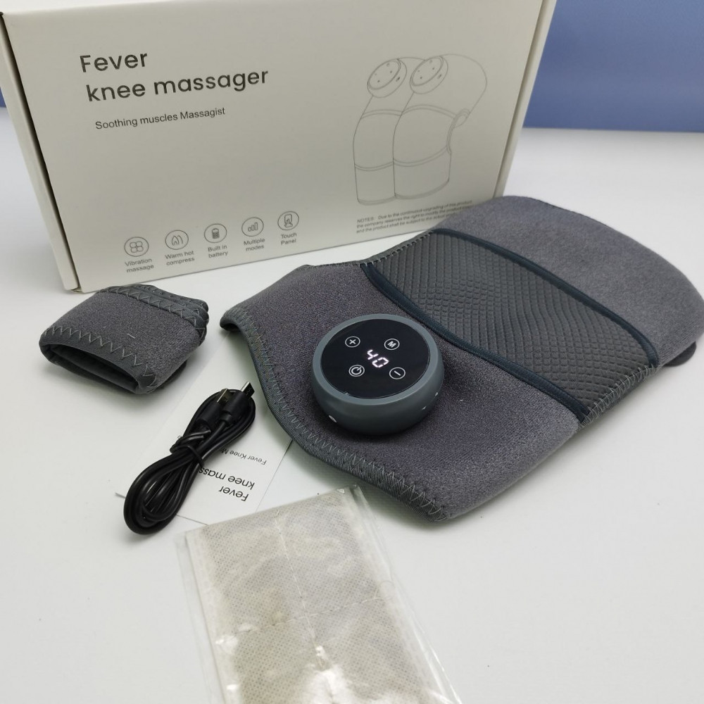 Физиотерапевтический электрический массажер для суставов с подогревом Fever knee massager D102 (колено, - фото 10 - id-p224286976