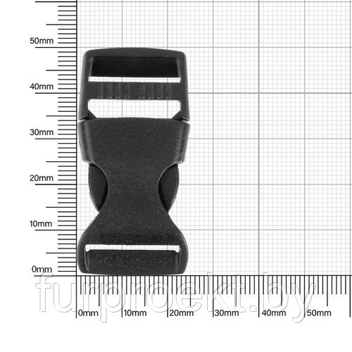 Фастекс 20 мм черный (A 2002)
