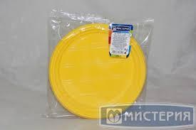 Тарелка d 205мм, жёлт., ПС 12 шт/уп 80 упак/кор - фото 1 - id-p202764850