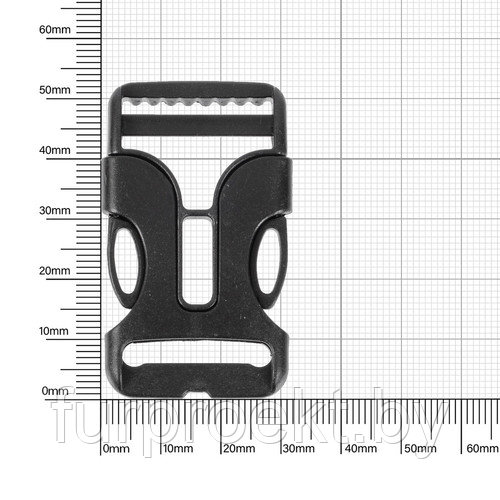 Фастекс 25 мм черный (F 2507)