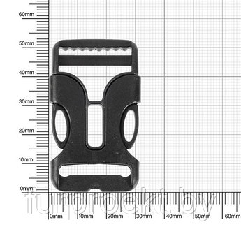 Фастекс 25мм F2507 чёрн (Q)