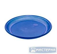 Тарелка одноразовая мелкая d 205 мм, син., ПС, 100 шт/упак 2 000 шт/кор