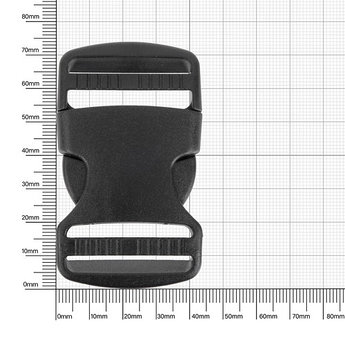 Фастекс 40 мм черный (H-PA 033)