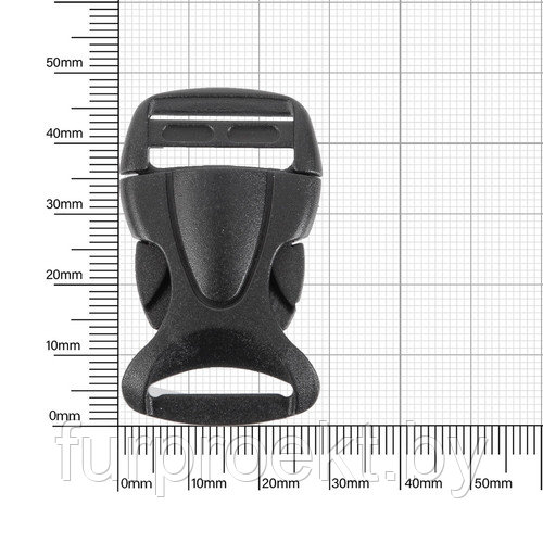 Фастекс 20 мм черный (A 2004)