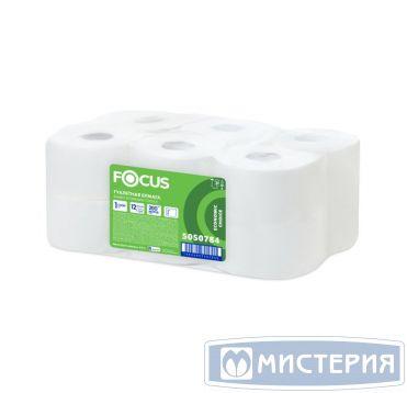 Бумага туалетная Focus Eco Jumbo, 1 сл., 200м 1 шт/рул 12 шт/кор - фото 1 - id-p202765380