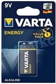 Батарейка VARTA ENERGY 6LR61-1BL, арт.4122229411
