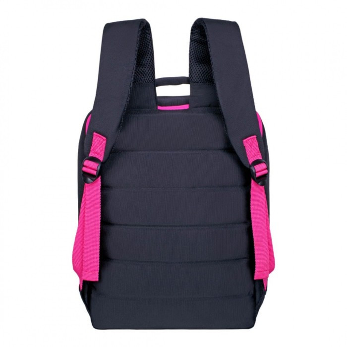 Рюкзак молодёжный 39 х 26 х 10 см, эргономичная спинка, Across G6, чёрный/розовый G-6-8 - фото 3 - id-p225286436