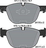 Тормозные колодки Textar 2417001