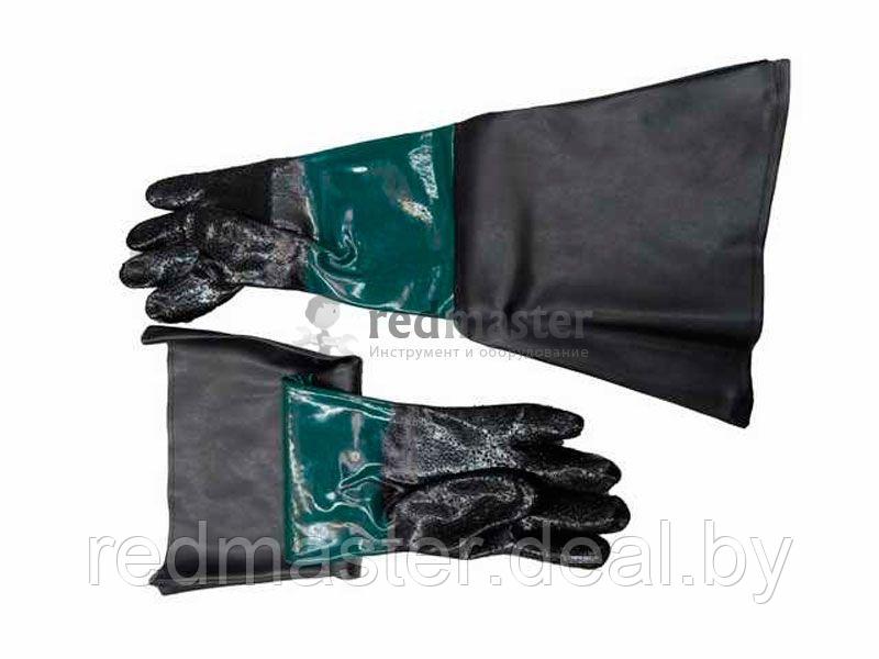 Защитные перчатки для пескоструйных аппаратов (2шт/к-т) Forsage F-SBC-G - фото 1 - id-p225287212