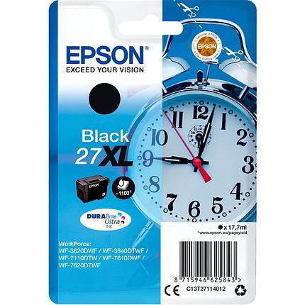 EPSON C13T27114020/4022 Singlepack Black 27XL DURABrite Ultra Ink for WF7110/7610/7620, 1100 стр, (cons ink), фото 2