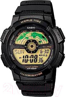 Часы наручные мужские Casio AE-1100W-1B - фото 1 - id-p225293569