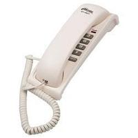 RITMIX RT-007 white {Телефон проводной Ritmix RT-007 белый [повторный набор, регулировка уровня громкости,