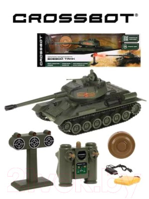 Радиоуправляемая игрушка Crossbot Танк Т-34 СССР / 870630 - фото 3 - id-p225304879