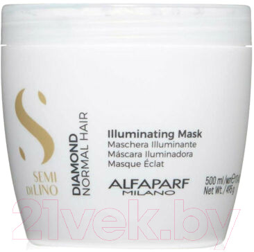Маска для волос Alfaparf Milano SDL Diamond Normal Hair Придающая блеск для нормальных волос - фото 1 - id-p225293999
