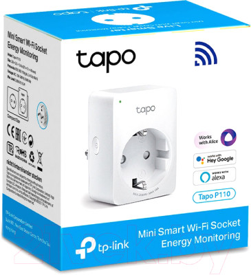 Умная розетка TP-Link Tapo P110 - фото 7 - id-p225303565