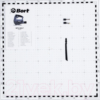Электролобзик Bort BPS-500-P - фото 5 - id-p225305717