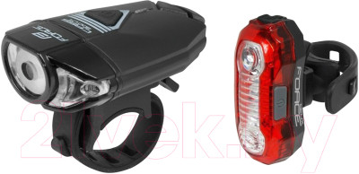 Набор фонарей для велосипеда FORCE Express USB / 45408-F - фото 1 - id-p225295012