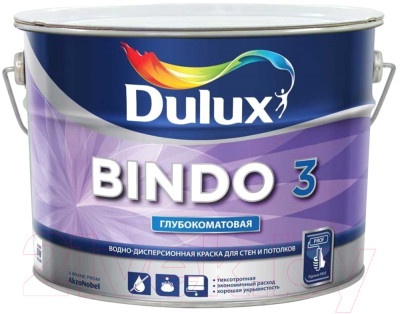 Краска Dulux Bindo 3 для стен и потолков - фото 1 - id-p225302847