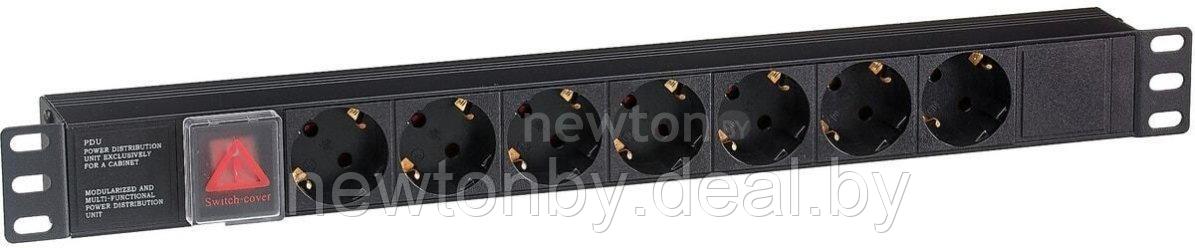 Блок розеток ExeGate ServerPro PDU-19H703 Al-7S-C20-SW