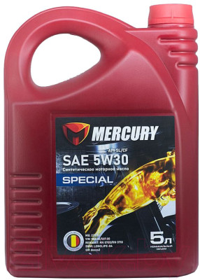 Моторное масло Mercury Auto 5W30 SL/CF / MR053050 - фото 1 - id-p225309530