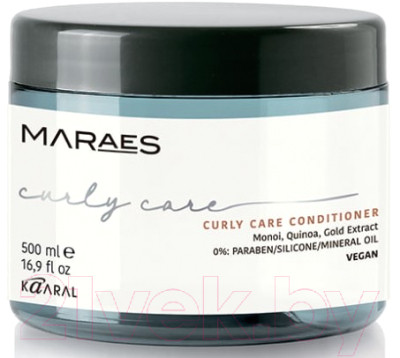 Набор косметики для волос Kaaral Maraes Curly Care Шампунь 250мл+ Кондиционер 500мл - фото 2 - id-p225317547