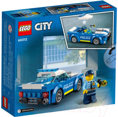 Конструктор Lego City Полицейская машина 60312 - фото 6 - id-p225319142
