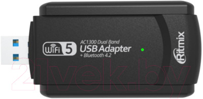 Wi-Fi/Bluetooth-адаптер Ritmix RWA-650 USB - фото 2 - id-p225310216