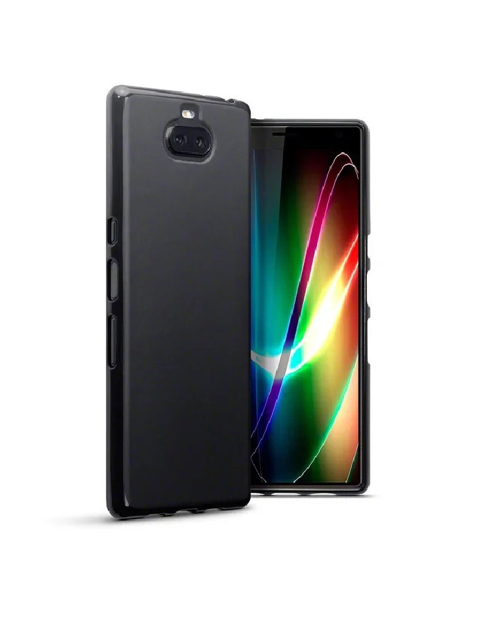 Чехол-накладка для Sony Xperia 10 L4113 (силикон) черный - фото 1 - id-p101962803