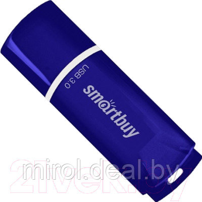 Usb flash накопитель SmartBuy Crown Blue 64GB (SB64GBCRW-Bl) - фото 3 - id-p225331483