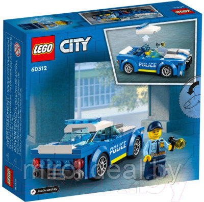 Конструктор Lego City Полицейская машина 60312 - фото 6 - id-p225332167