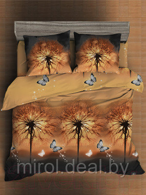 Комплект постельного белья Amore Mio Мако-сатин Warm Микрофибра Евро / 93237 - фото 1 - id-p225332297