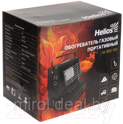 Газовый обогреватель Helios HS-BDZ-190 - фото 9 - id-p225333312