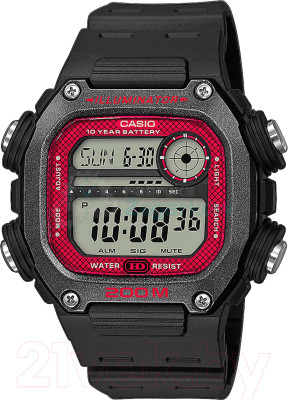 Часы наручные мужские Casio DW-291H-1BVEF - фото 1 - id-p225339962