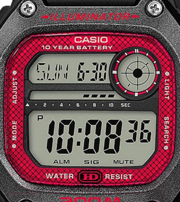 Часы наручные мужские Casio DW-291H-1BVEF - фото 2 - id-p225339962