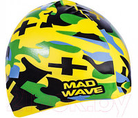 Шапочка для плавания Mad Wave Camouflage