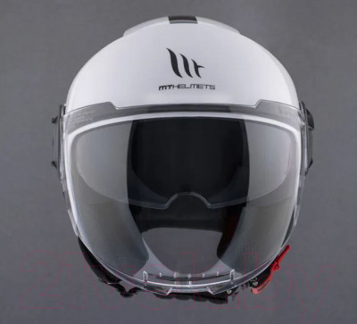 Мотошлем MT Helmets Viale SV Solid A0 - фото 5 - id-p225345933