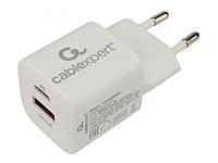 Зарядное устройство Gembird Cablexpert USB - Type-C 3А QC3.0/PD White MP3A-PC-46