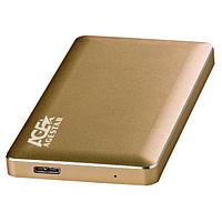 Внешний корпус для HDD AgeStar 3UB2A16 Aluminium Gold