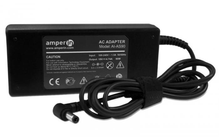 Блок питания Amperin AI-AS90 для ASUS 19V 4.74A 5.5x2.5mm 90W - фото 1 - id-p225129159