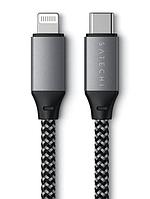 Аксессуар Satechi Type-C to Lightning MFI Cable 25cm Grey Space ST-TCL10M