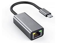 Адаптер KS-is USB-C Gigabit LAN KS-398