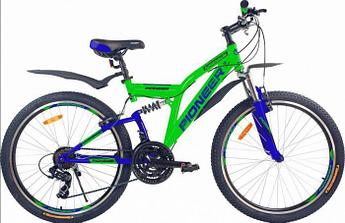 PIONEER ADRENALIN 26"/17" green-blue-black