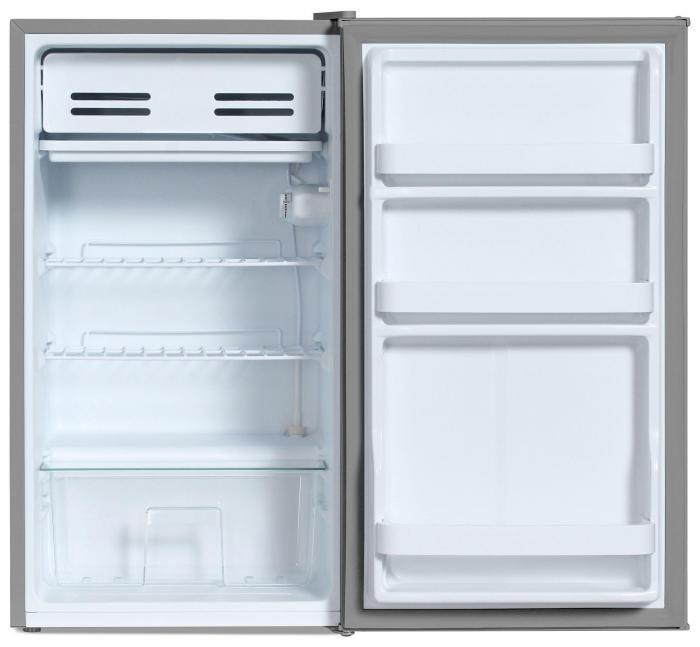 Мини холодильник HYUNDAI CO1003 серебристый настольный маленький - фото 2 - id-p225049690