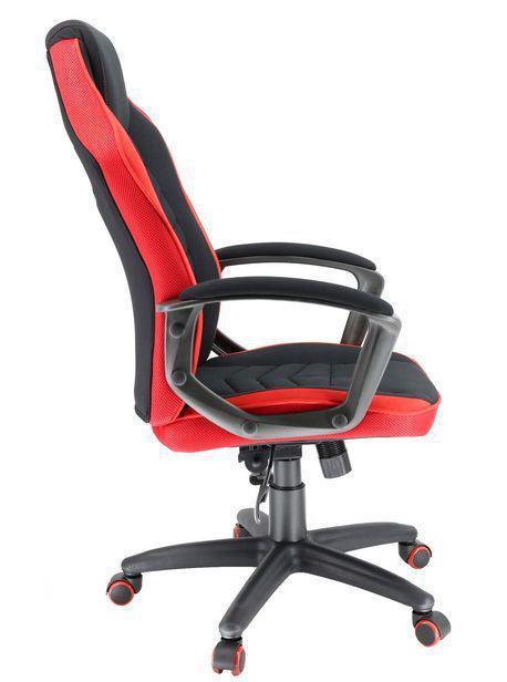 Компьютерное игровое геймерское кресло стул для геймера EVERPROF Stels T Ткань Красный - фото 2 - id-p225049851