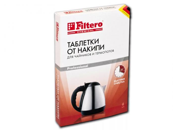 Таблетки от накипи для чайников и термопотов Filtero 604 - фото 1 - id-p225194758